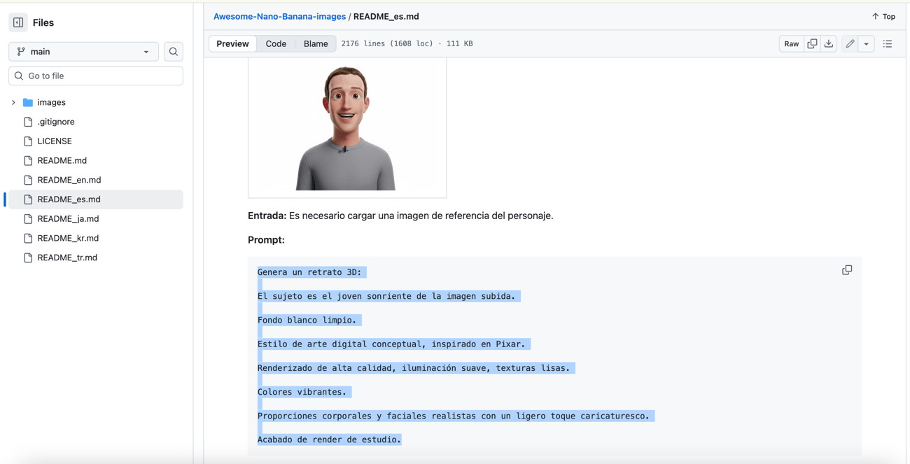 Paso 3 GitHub Nano Banana